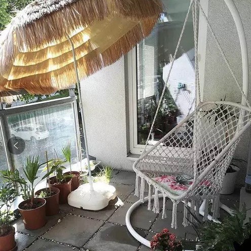 户外藤椅坐垫/花园桌子/户外家具产品图