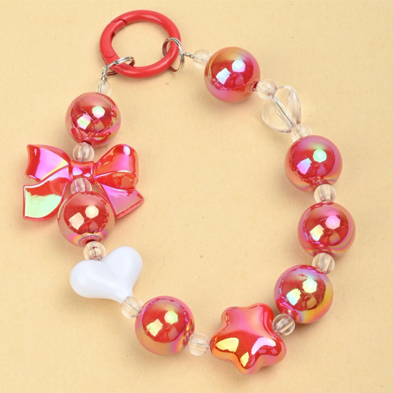 New style bracelet, cartoon doll, key chain, cute girl, baby pendant, car key chain, claw machine, small gift Application Scenario