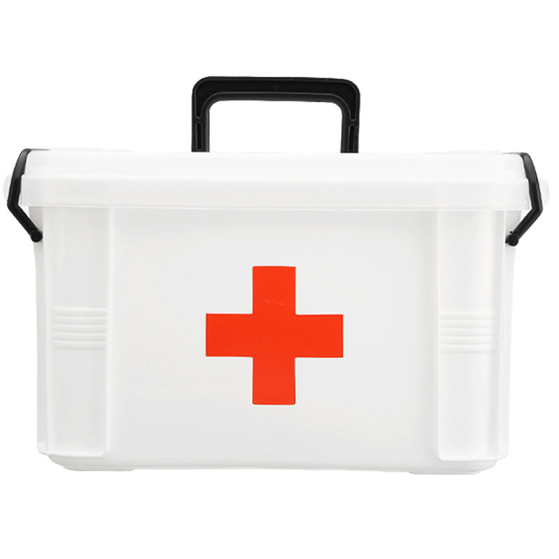 Large household medicine box, multi-layer medicine storage box, first aid box, small family medicine box for children, health care box Item Picture