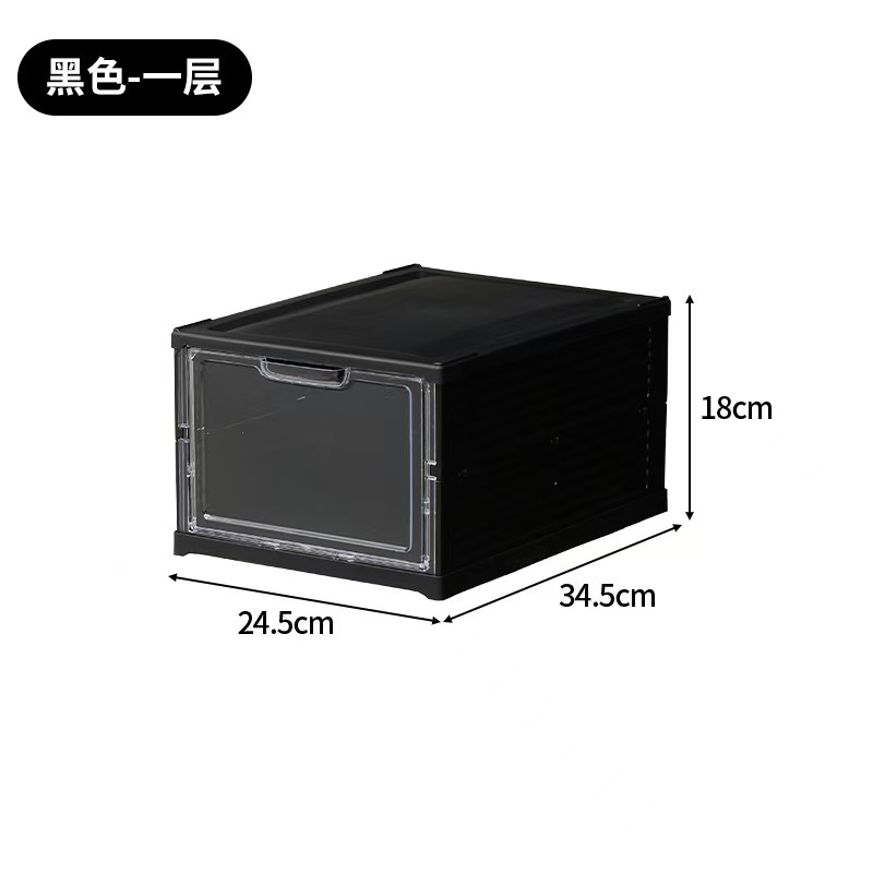 Transparent shoe box storage box, plastic transparent shoe cabinet, internet-famous shoe storage wonder, sneakers, aj shoe box, shoe rack, shoe wall Item Picture