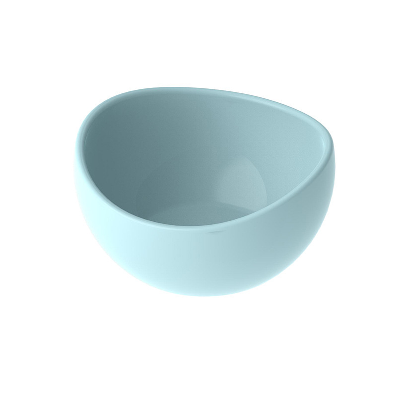 Food-grade silicone children's feeding tableware, baby feeding training complementary food bowls, simple silicone bowls for infants and children Item Picture