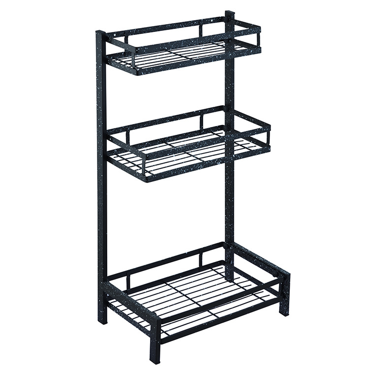 رفوف مطابخ متعددة الأغراض، رفوف حديدية في حمامات مطابخ متعددة الأغراض Specification image