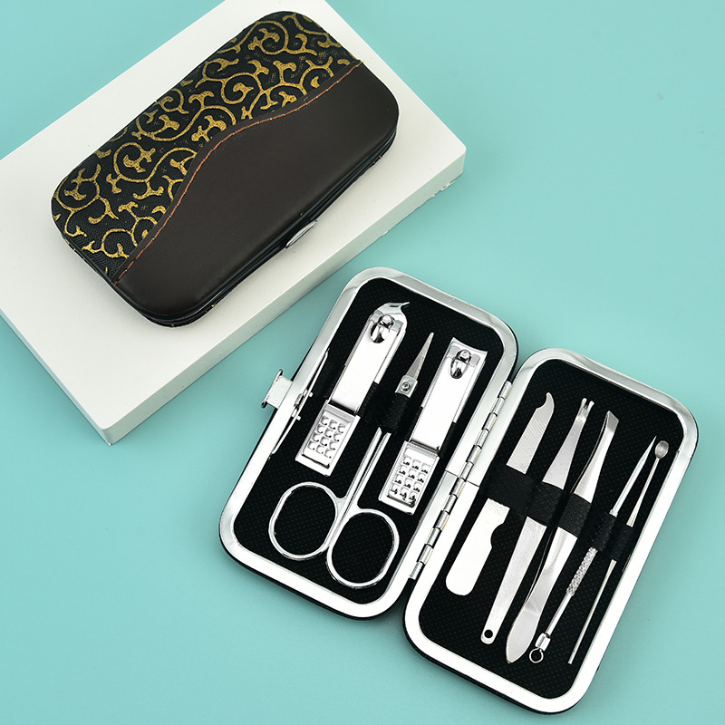 7 pieces of nail clipper sets, decoration nails, beauty and nail care tools, nail clippers, stainless steel nail clippers for foot and hand care in stock Specification image