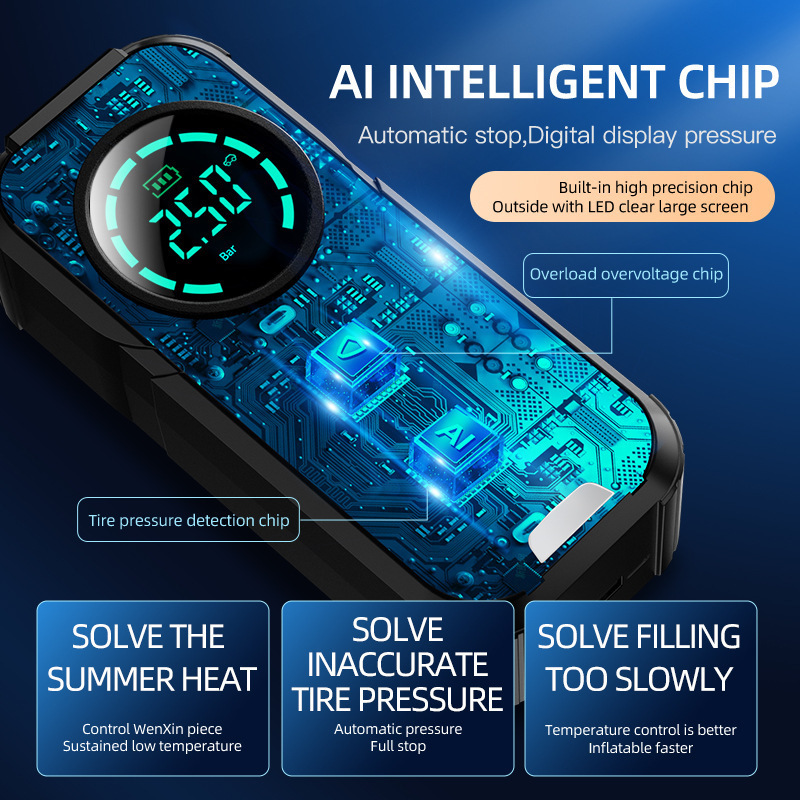 مضخات نقل الهواء محمولة عبر الحدود مزودة بجهاز لاسلكي محمول يعمل بالليموزين يعمل بيار 12V Application Scenario
