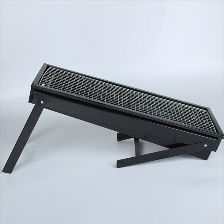 Thickened barbecue grill, portable smokeless folding outdoor camping barbecue rack, household charcoal barbecue grill Application Scenario
