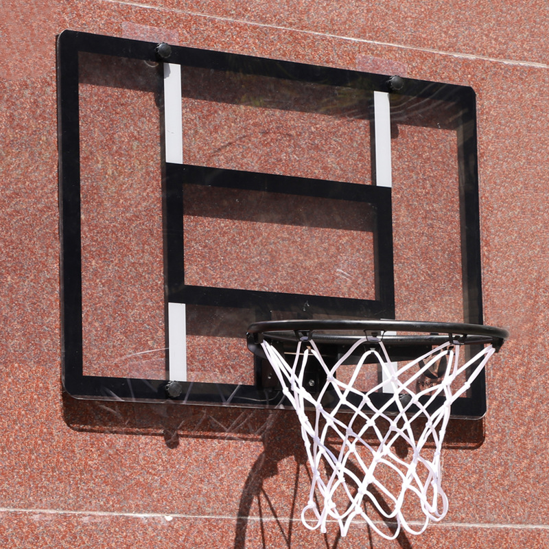 Wall-mounted, adult, foldable, children's backboard, basketball hoop, training, outdoor basketball stand, indoor details Picture