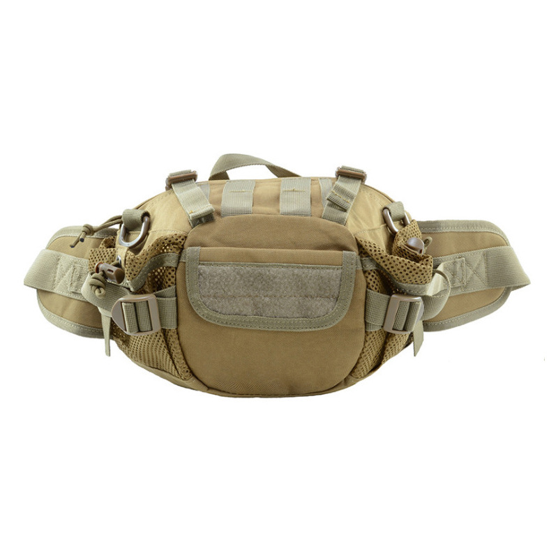 Wholesale of Yitu men's multi-functional mobile phone sports single-shoulder crossbody bag, waterproof camouflage outdoor tactical bag and waist bag details Picture