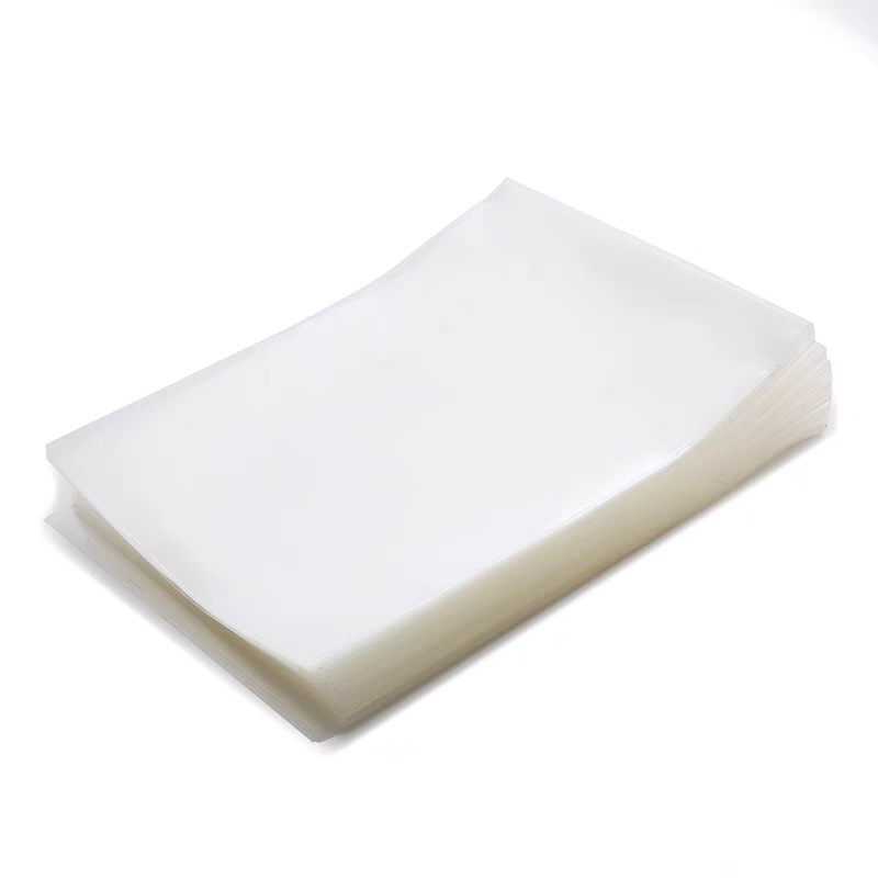 平口袋OPP平口加厚包装袋饰品透明卡头袋无尘长条形长方形齐口袋白底实物图