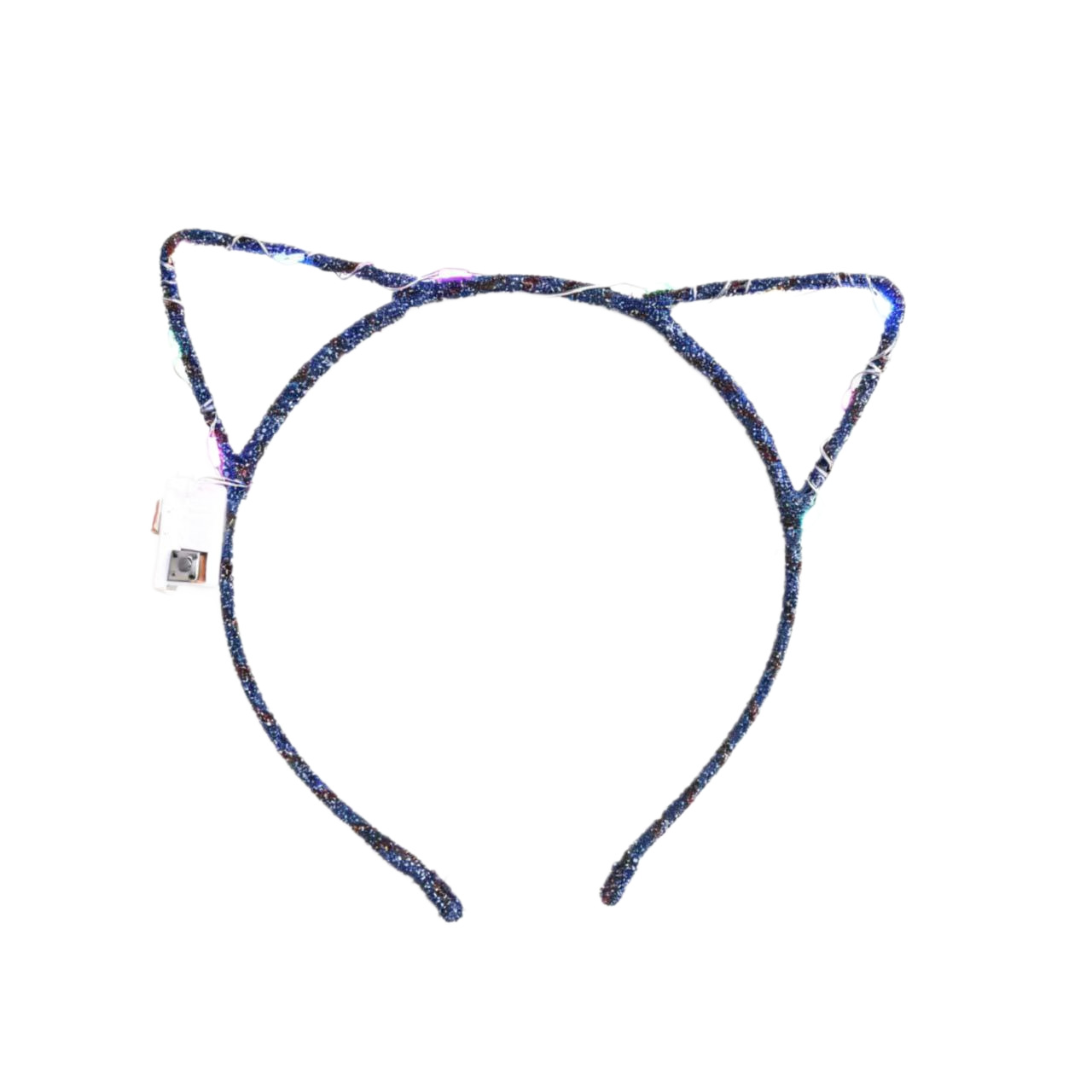 Luminous headbands, night market cat ear headbands, glittering flower garlands, hair accessories, adult and children's night market stalls, luminous toys Item Picture