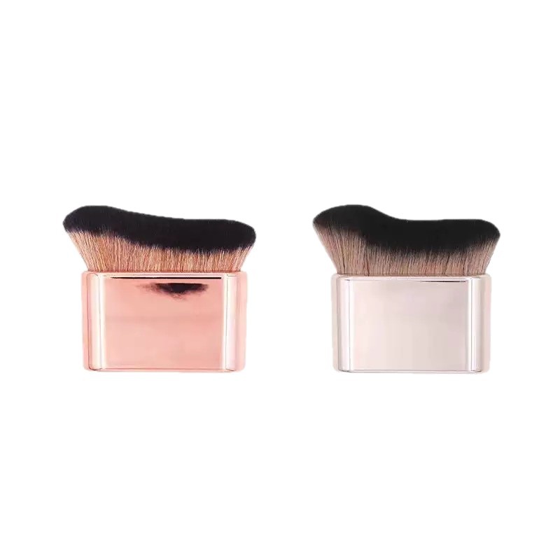 Wavy foundation brush, makeup brush, no residue, no foundation liquid makeup brush, light and thin moisturizing cream body brush Item Picture