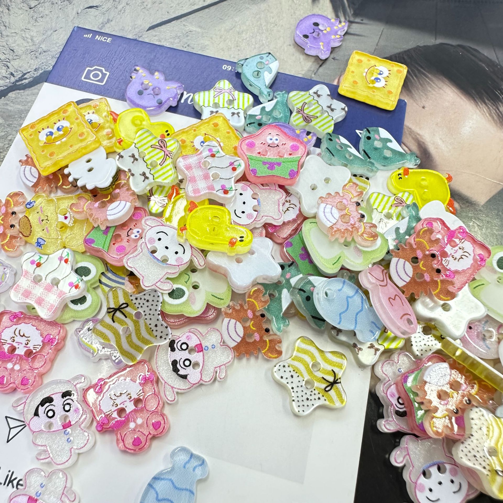 纽扣/盘扣/袖扣/金属四合扣/纽扣扣子产品图