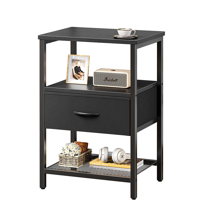 Cross-border coffee table, high-end living room, European and American retro style, metal frame, bedroom, bedside table, sofa, side cabinet, corner table Item Picture