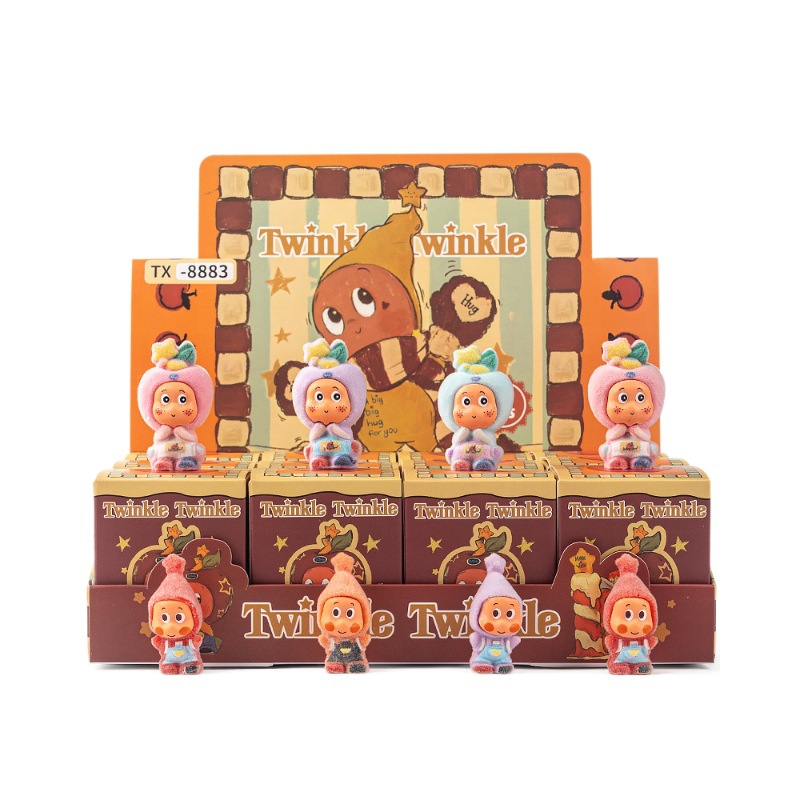 Trendy toy stars, plush figurines, labub Pop Mart children's toys wholesale, figurines, blind bags and blind boxes Item Picture