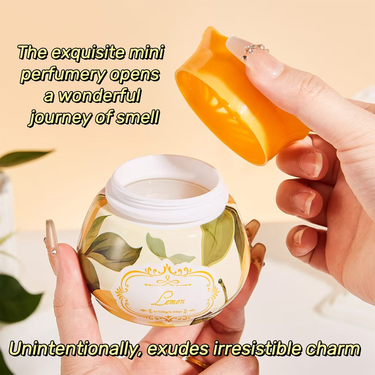 【跨境专供】FORMBO香薰膏天然芳香疗法小圆形蜡烛空气清新剂批发产品图