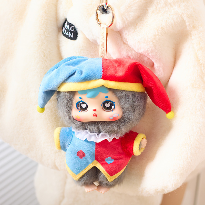 Three Little MAO Circus Night Plush blind box, girls' schoolbag decoration Pendant, bedroom room Creative display item, toy details Picture