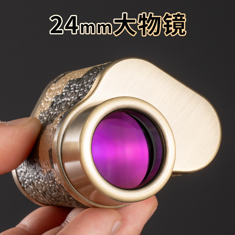 German Mauser 8X24 Monocular Binoculars For Concert Viewing, Kilometer High Definition, High Magnification, Camouflage, Portable Handheld Application Scenario