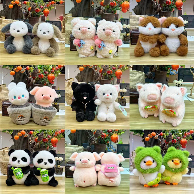 毛绒公仔、玩偶、娃娃实物图