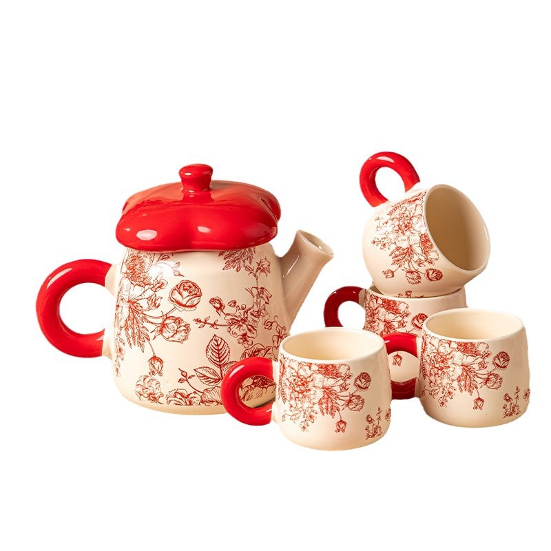 New ceramic cups for festive occasions, household cups, housewarming and newlywed gifts, ceramic tea sets, water bottles and cups Item Picture