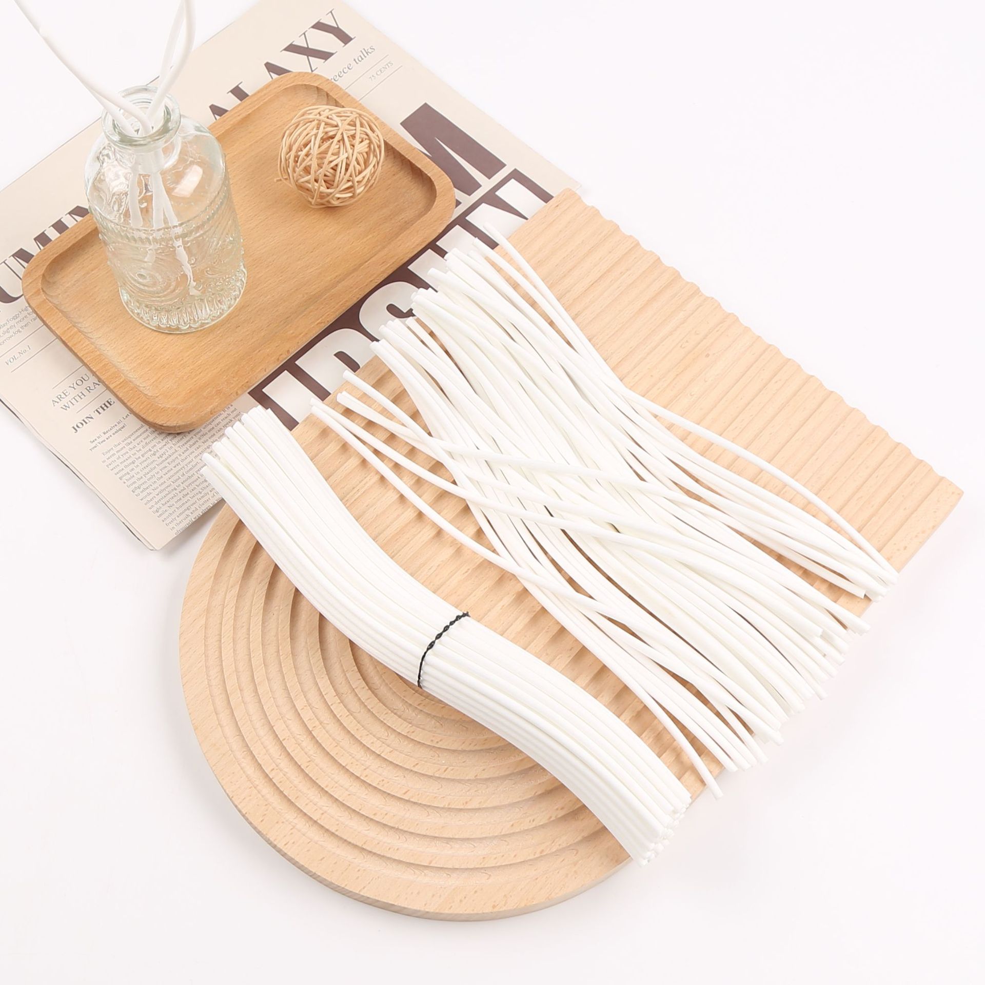 White curved fiber aroma stick, Arabian aroma diffuser, fragrance machine, essential oil aroma diffuser details Picture