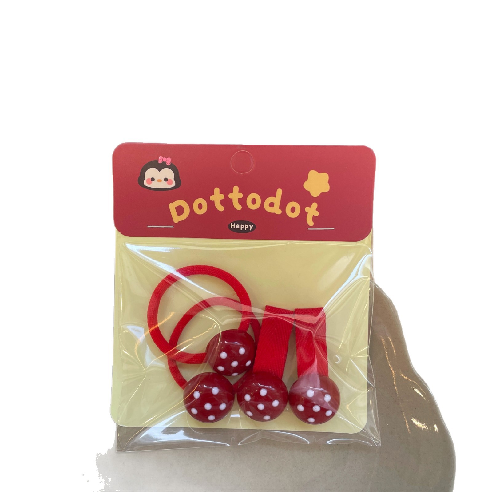 Versión coreana nuevo amor estrella niños horquilla de pelo versátil chica rojo atado traje dulce franja lateral clip bb clip Item Picture