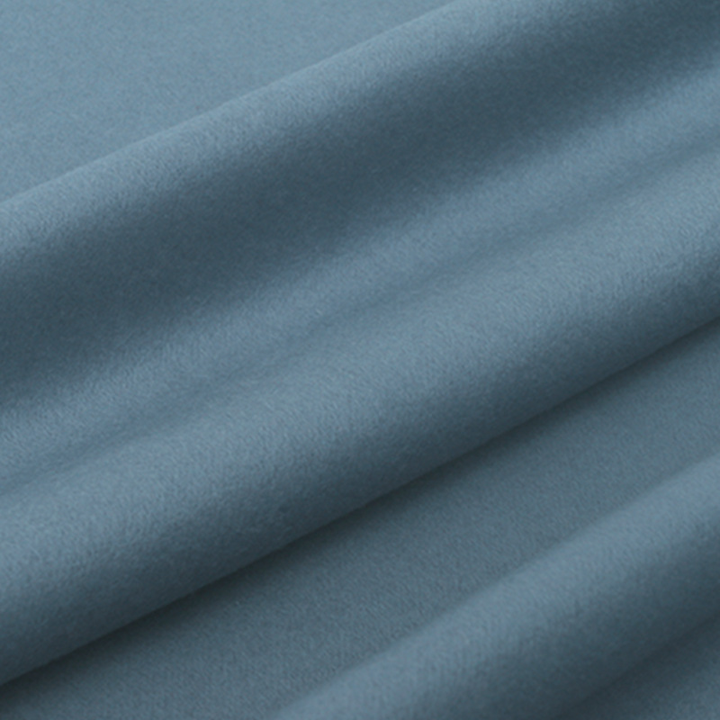 羊毛双面呢秋冬大衣面料全毛粗纺毛料外套裤装时装面料厂家批发