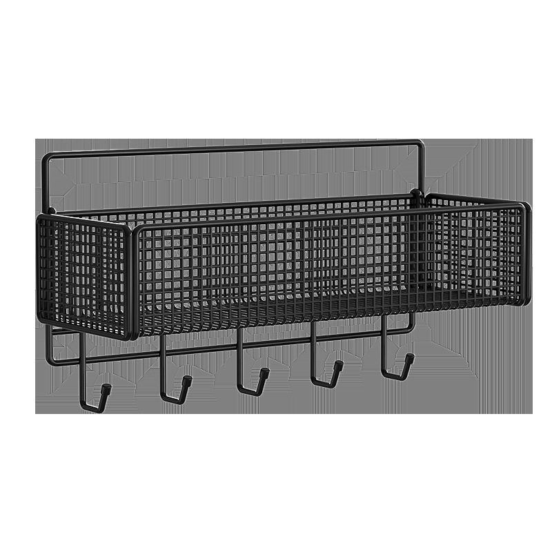 Dormitory hanging baskets, wall storage racks, student dormitories, female dormitory storage racks, bathroom storage racks, no need for drilling Item Picture