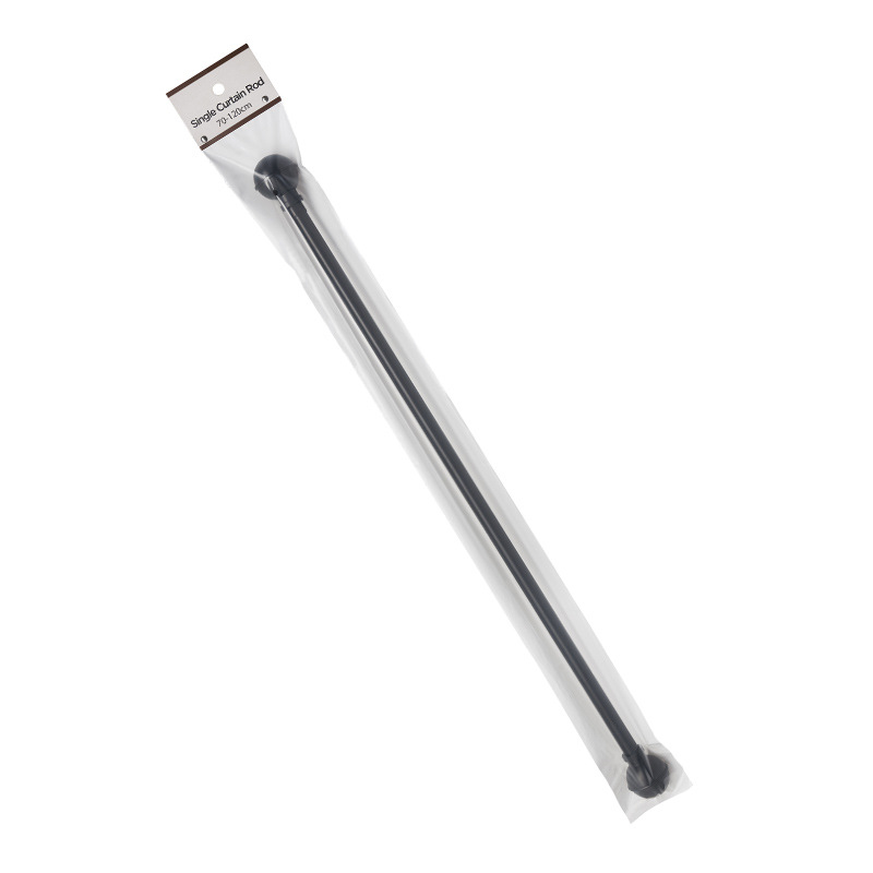 窗帘杆/窗帘罗马杆/暗装窗帘轨道/窗帘头配件金属/下床帘杆长1.4米细节图