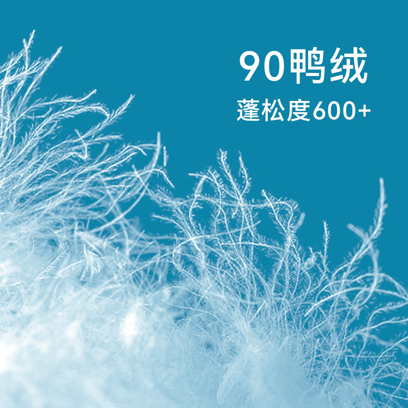 运动羽绒服实物图