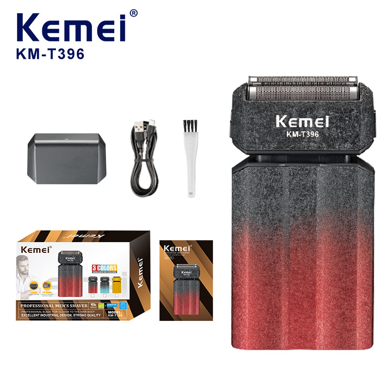 kemei Electric shaver, reciprocating razor, men's rechargeable beard razor, Trimmer KM-T396