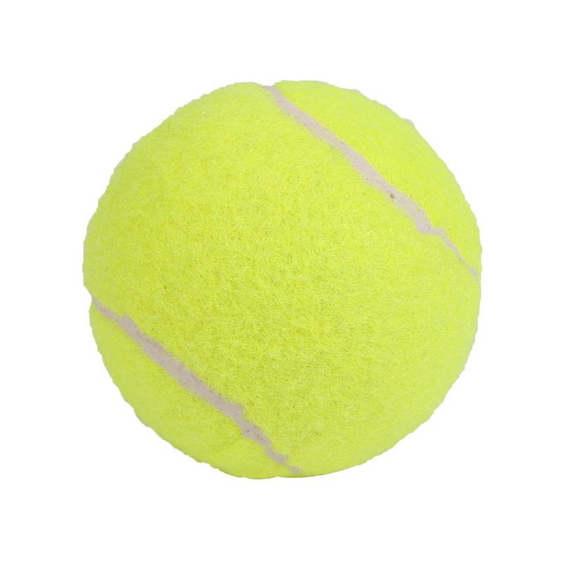 沙滩网球/网球隔珠/耐克训练/网球训练单打带线/网球12个白底实物图