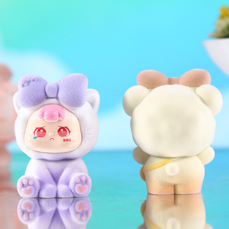 泡泡玛特/土豆娃娃/哭哭马/kitty/泡泡玛特手办细节图