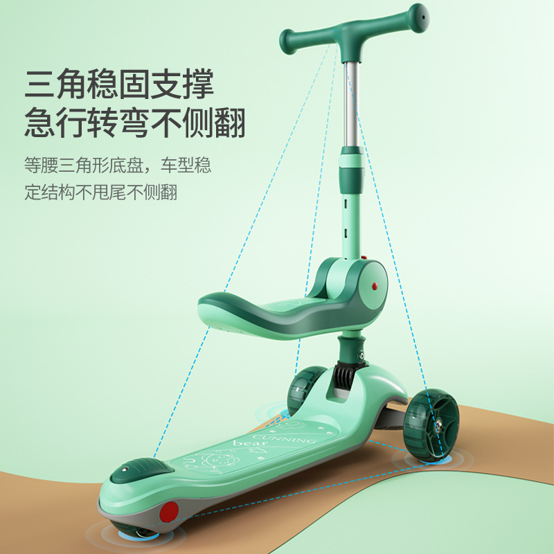 儿童三轮车/电动滑板车/婴儿泳池/儿童口袋车/1岁玩具礼包细节图