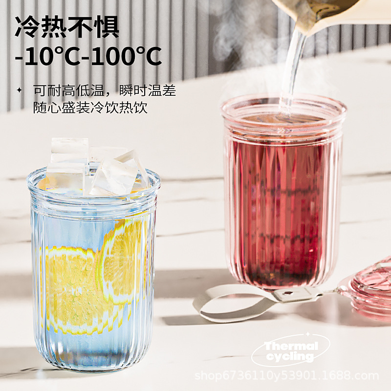 Portable double-drinking cup, plastic, high appearance level, portable water cup, office cup, direct drinking cup, coffee gift cup details Picture