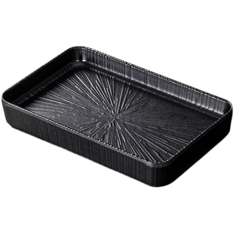 أطباق تجارية مستطيلة الشكل من طبق المشوي المشوي بالمقلاة المشوي بالميلامين Item Picture