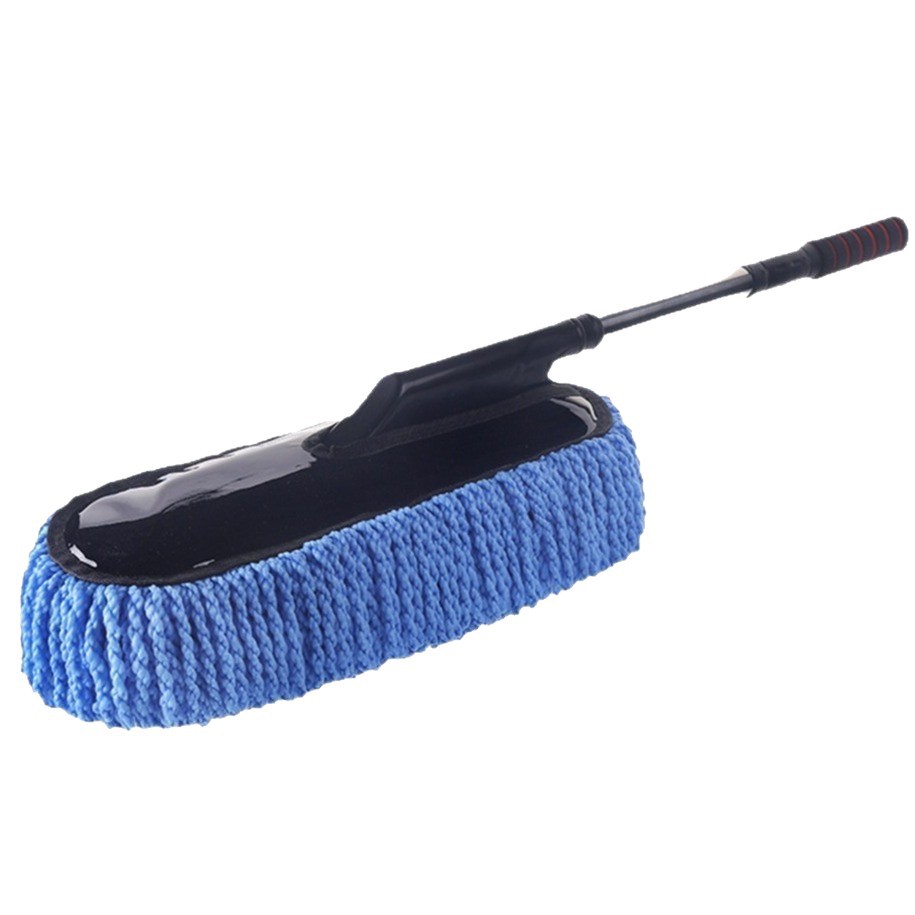 فرشاة اغسل السيارات، فرشاة جافة ورطبة، ذات مزود بمسحة تنظيف Item Picture