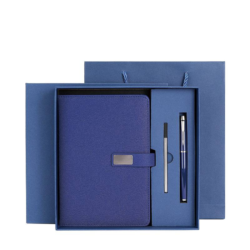 High-end notebook gift box set, high appearance level, business office meeting notebook, souvenir, can be printed with logo Item Picture