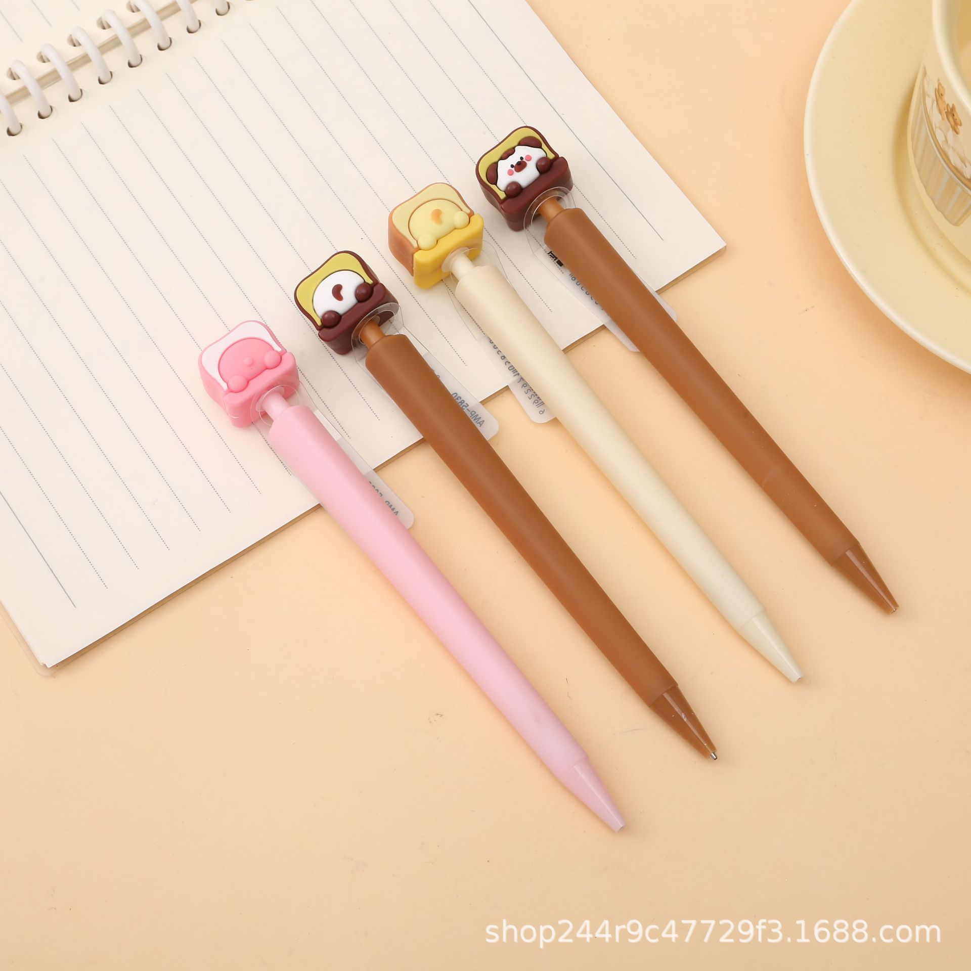 Oufeiya Stationery Bear Mechanical Pencil 0.5/0.7mm Primary School Student Activity Pencil 5830 details Picture