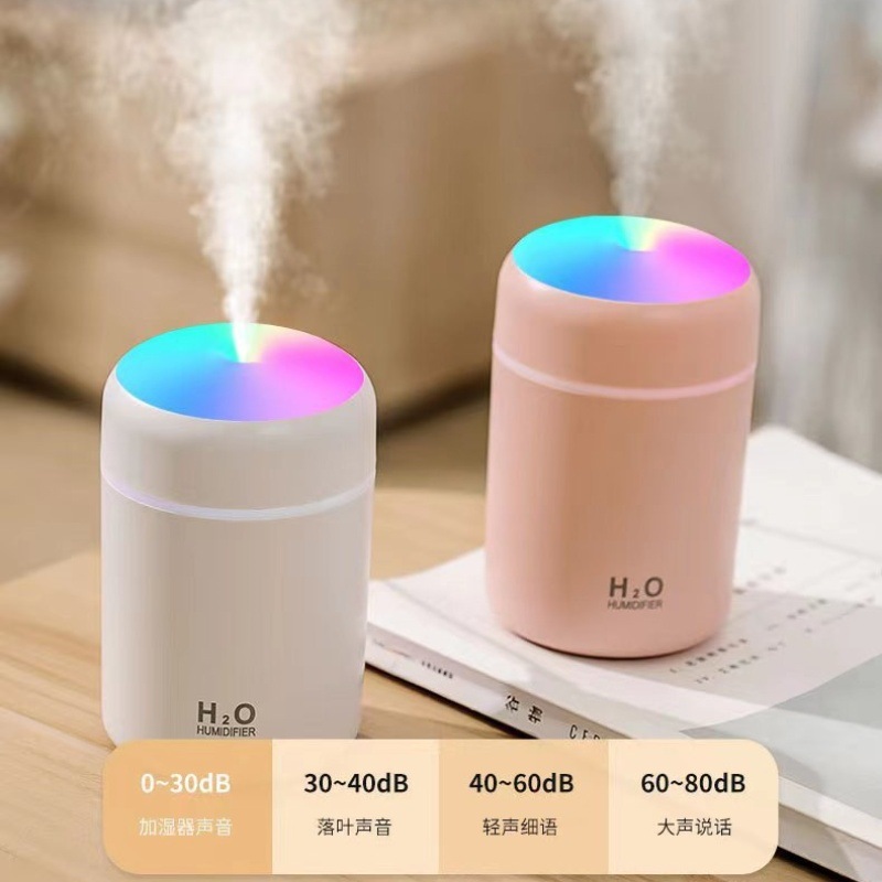 Cross-border bestsellers: Colorful Cup humidifier, car and household silent humidifier, air purifier, small humidifier Specification image