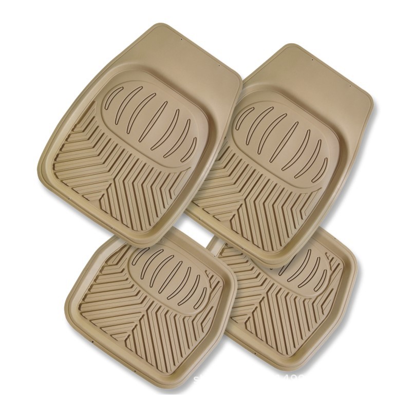 汽车脚垫防滑纹路西瓜盆设计通用脚垫耐脏耐用无异味pvc脚垫批发产品图