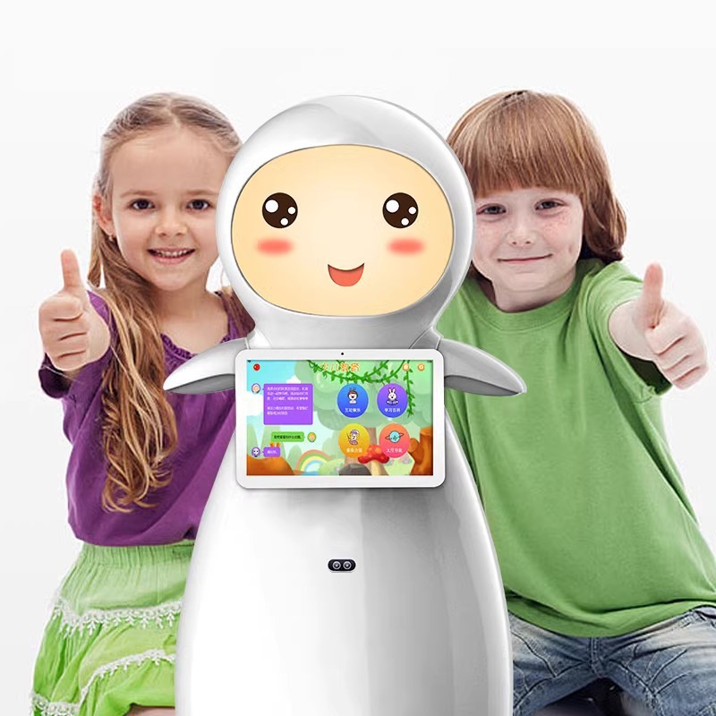 Xiaoxue Smart Welcome Robot Supermarket Explanation Dialogue Advertising Hall Voice Interaction Exhibition Hall Library School Specification image