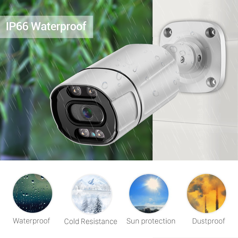 Acarte 8mp 4K camera cctv kit full color poe监控摄像头套装细节图