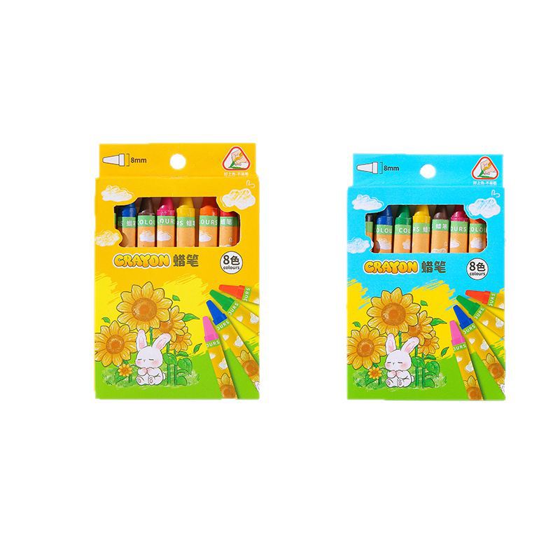 固体水彩棒/Crayons/葫芦铅笔白底实物图