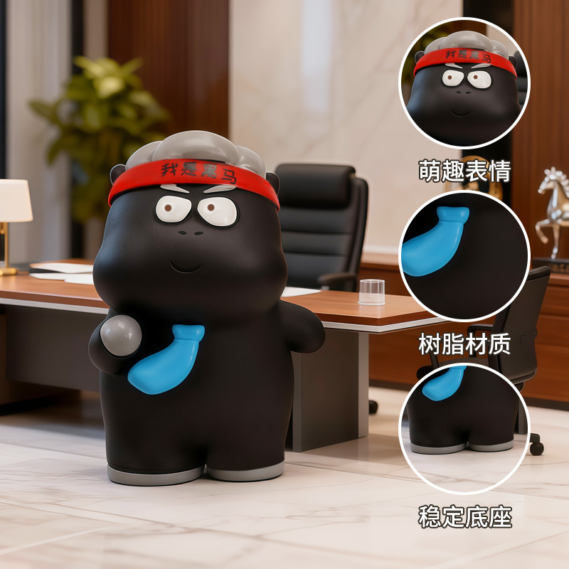 Pure ox and horse workplace guide blind box, funny and creative office desk decoration, cute and fun resin decoration blind box for the Year of the Horse Application Scenario