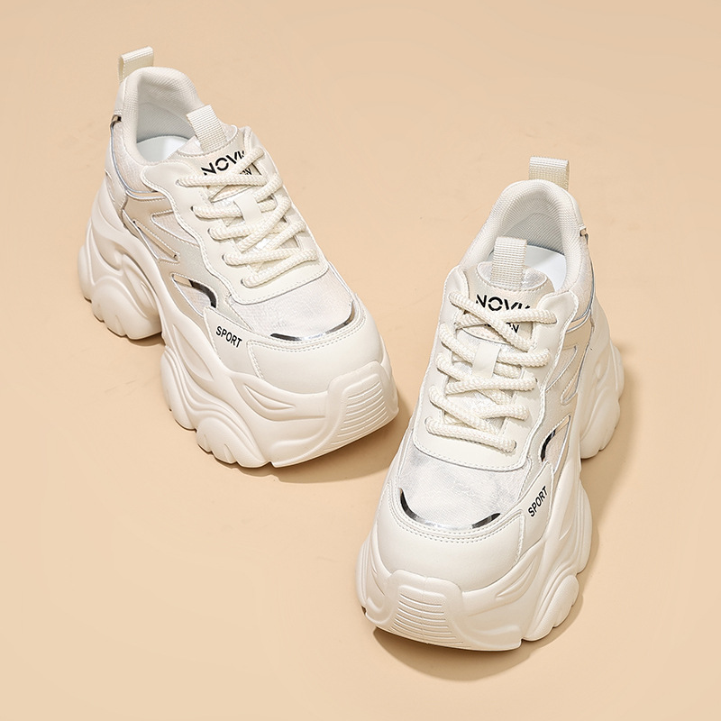 Insole height-increasing dad shoes for women, Spring 2026 new style comfortable and versatile casual shoes for women, thick-soled sports shoes for women Application Scenario
