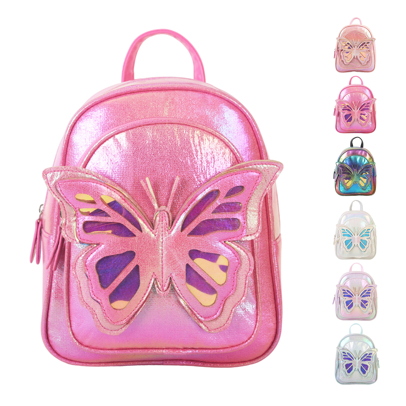 A fashionable and innocent girl backpack with a big tail cat bow, a perfect match for kindergarten outings, and a trendy look for girls Application Scenario