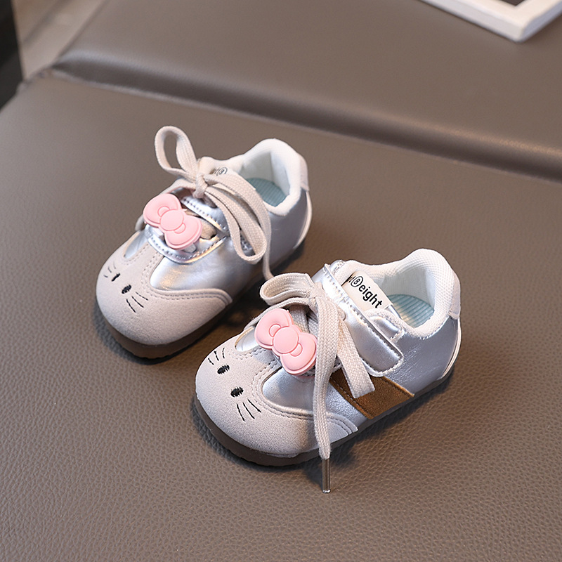 Baby walking shoes autumn new style baby shoes Cartoon cat girl shoes 1-3-year-old little girl shoes doll Application Scenario