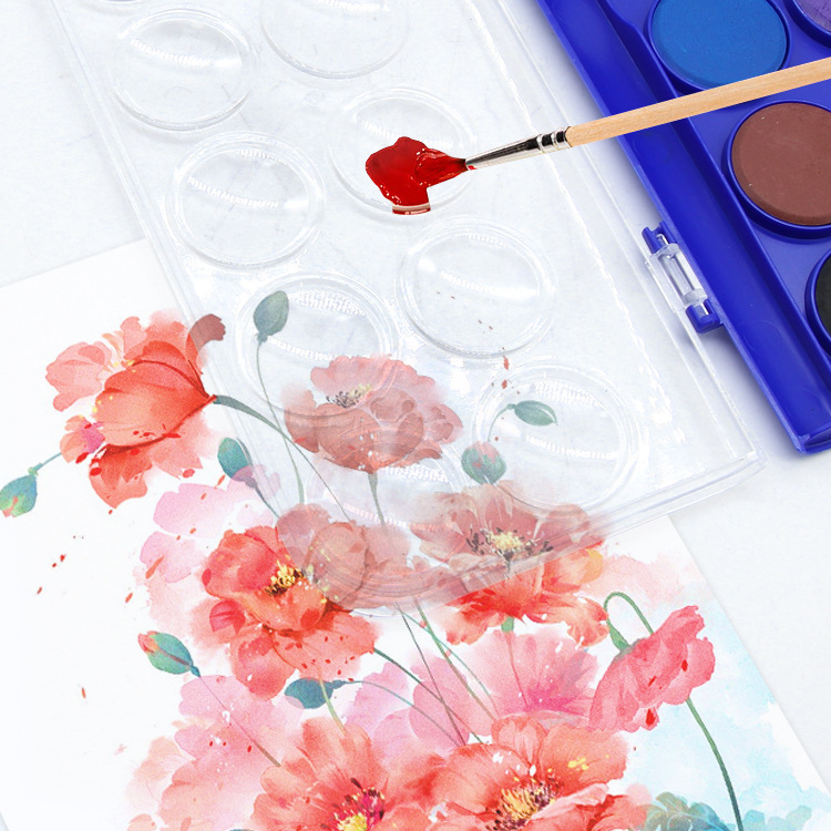 Yalong Cross-border 2023 Best-selling Student Watercolor, Student Art Supplies, Children's Watercolor Painting Sets Item Picture