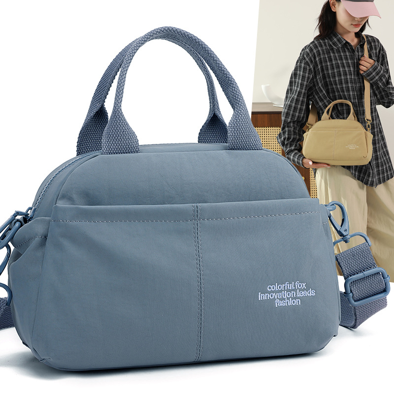 Crossbody bag, women's bag, large-capacity handbag, new lightweight nylon handbag, cross-border Item Picture