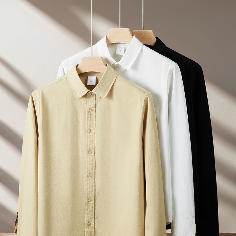 男士衬衫实物图