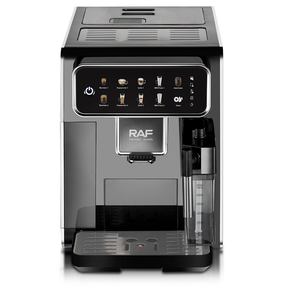 Cross-border fully automatic three-in-one coffee machine, grinding beans with milk VAT, making milk foam, bean to cup Italian coffee machine Item Picture